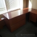 Brown Dual Pedestal U / C Suite Desk with Lateral File